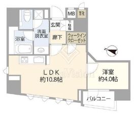 リビオレゾン小石川 12階 間取り図