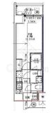 S-RESIDENCE押上パークサイド (エスレジデンス押上パークサイド) 201 間取り図