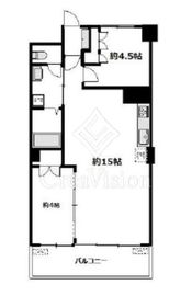 アイビハイツ三田 6階 間取り図