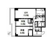 ドゥーエ千石 102 間取り図