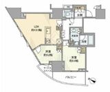 プラウド町屋 11階 間取り図