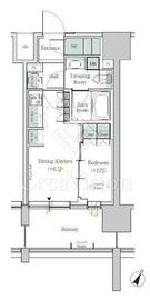 ONE ROOF RESIDENCE TAMACHI (ワンルーフレジデンス田町) 315 間取り図