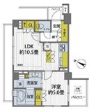 コスモ・イオ桜新町 3階 間取り図