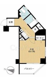 OLIO九段下 (オリオ九段下) 303 間取り図