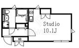 ラティエラ西蒲田 401 間取り図