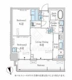 パークアクシス柏の葉 12階 間取り図