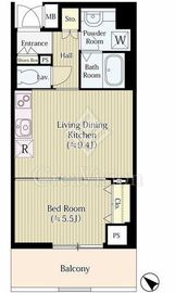 デュオレ セスト 205 間取り図