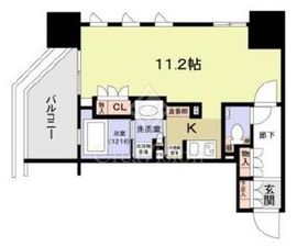 シェフルール鶴見中央 4階 間取り図