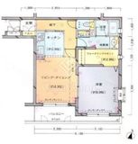 エレガンス代々木 4階 間取り図