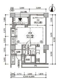 東雲キャナルコートCODAN 15-403 間取り図