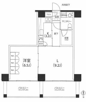 クイズ恵比寿 615 間取り図