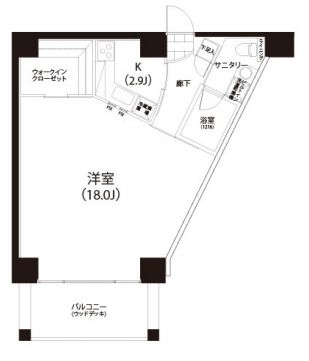 クイズ恵比寿 716 間取り図