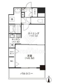 セレーネ自由が丘 204 間取り図
