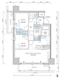 パークアクシス池袋イースト 502 間取り図