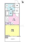 メルベイユヨコハマ 501 間取り図