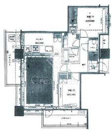 ステーションスカイタワー小田急相模原 27階 間取り図