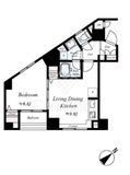 グラントゥルース東向島 5階 間取り図
