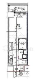 S-RESIDENCE押上パークサイド (エスレジデンス押上パークサイド) 502 間取り図