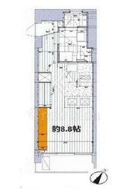 代官山パーフェクトルーム 4階 間取り図