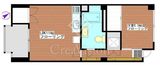 代々木フラワーマンション 3階 間取り図