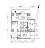 東雲キャナルコートCODAN 19-806 間取り図