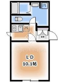 FABRIC飯田橋(ファブリック飯田橋) 101 間取り図