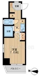 エクセリア池袋WESTⅡ 1101 間取り図
