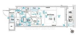 La Douceur鶴見 202 間取り図