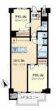 自由が丘パインクレスト 4階 間取り図