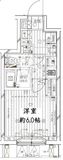 レガリス品川戸越 3階 間取り図