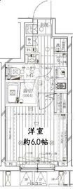 レガリス品川戸越 3階 間取り図
