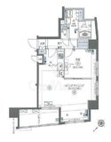 フェニックス新横濱クアトロ 8階 間取り図