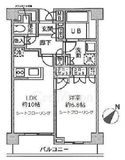 ファインステージ新横浜 4階 間取り図