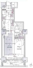 パークハウス牛込神楽坂 11階 間取り図