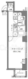 ライジングプレイス月島 5階 間取り図