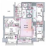 プラウド横浜桜木町 10階 間取り図