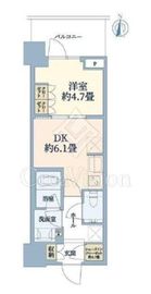 パークシティ中野ザタワーエアーズ 6階 間取り図