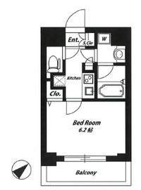 T&G神田マンション 603 間取り図