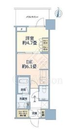 パークシティ中野ザタワーエアーズ 6階 間取り図