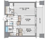 麻布台ヒルズレジデンスB 43階 間取り図