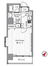 T&G神田マンション 501 間取り図