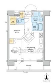 プラウドフラット西蒲田 202 間取り図