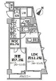 ファインステージ新横浜 4階 間取り図