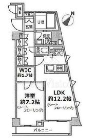 ファインステージ新横浜 4階 間取り図