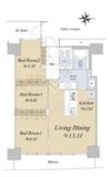 M.M.TOWERS FORESIS (エムエムタワーズフォレシス) 12階 間取り図