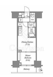 ACP RESIDENCE 浅草 303 間取り図