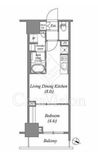 ACP RESIDENCE 浅草 602 間取り図