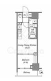 ACP RESIDENCE 浅草 204 間取り図