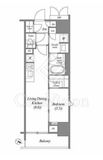 ACP RESIDENCE 浅草 201 間取り図