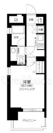 アクロス目黒 7階 間取り図